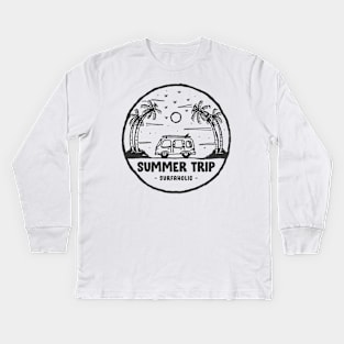 Surf Clothes | Summer Trip Kids Long Sleeve T-Shirt